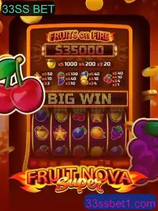 FruitNovaSuper: Uma Experiência de Jogo Inovadora com 33SS BET